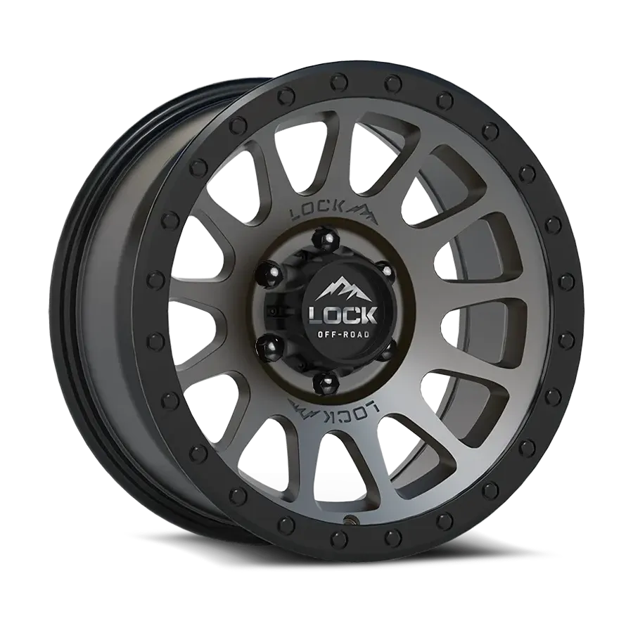 Lock Off-road Yosemite Matte Grey wheel