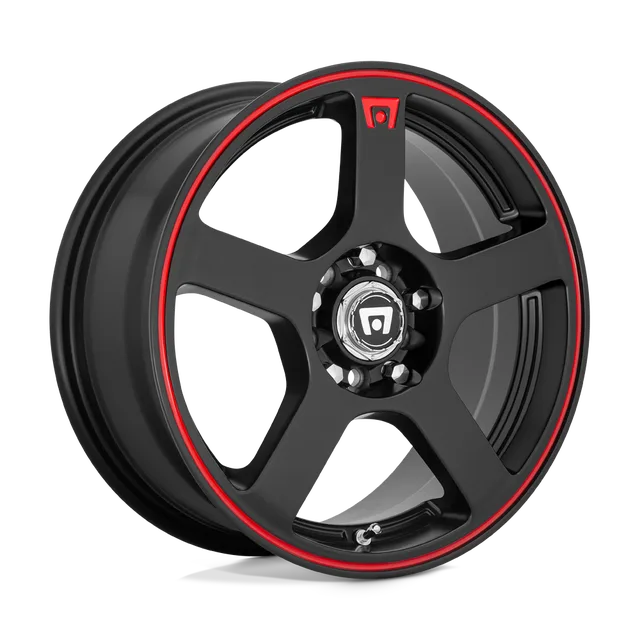 Motegi Fs5 MR11667031340 - 16x7 / +40mm / 5X100/5X114.3 / Gloss Black W/ Machined Flange
