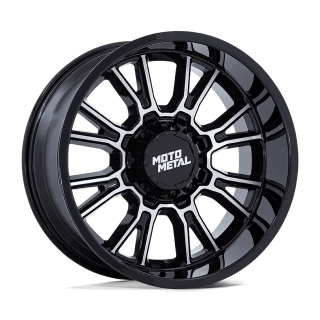 Moto Legacy MO810BD17908001 - 17x9 / +1mm / 8X165.1 / Gloss Black Machined