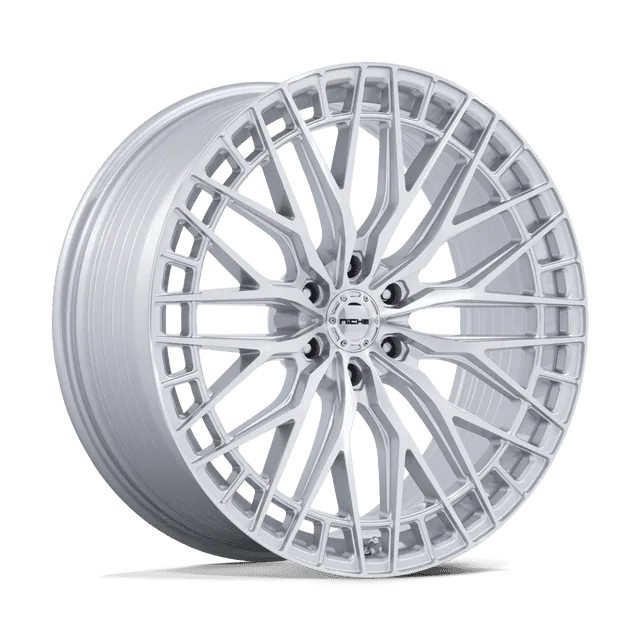 Niche Genoa NC288SD24106330 - 24x10 / +30mm / 6X135 / Gloss Silver W/ Machined Face