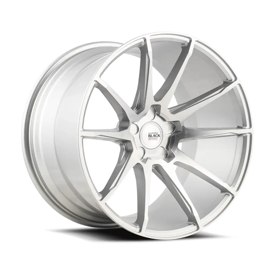 Savini Bm12 Brushed Silver wheel