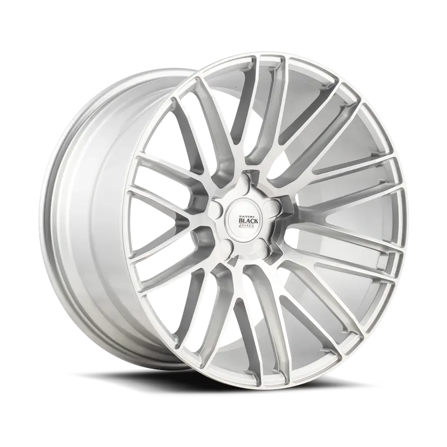 Savini Bm13 Brushed Silver wheel