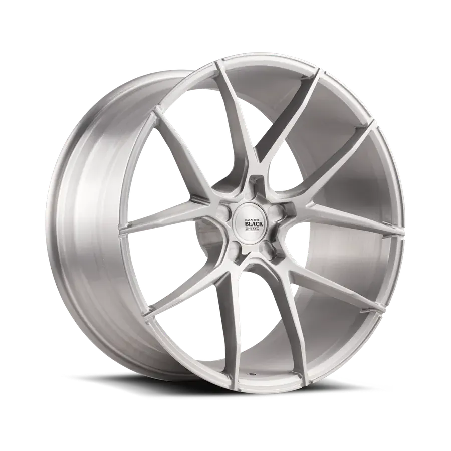 Savini Bm14 Brushed Silver wheel