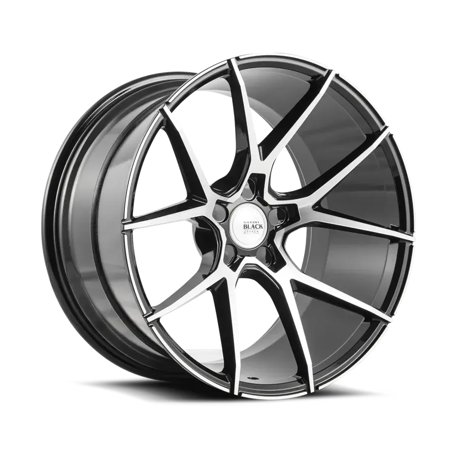 Savini Bm14 Machined Black wheel