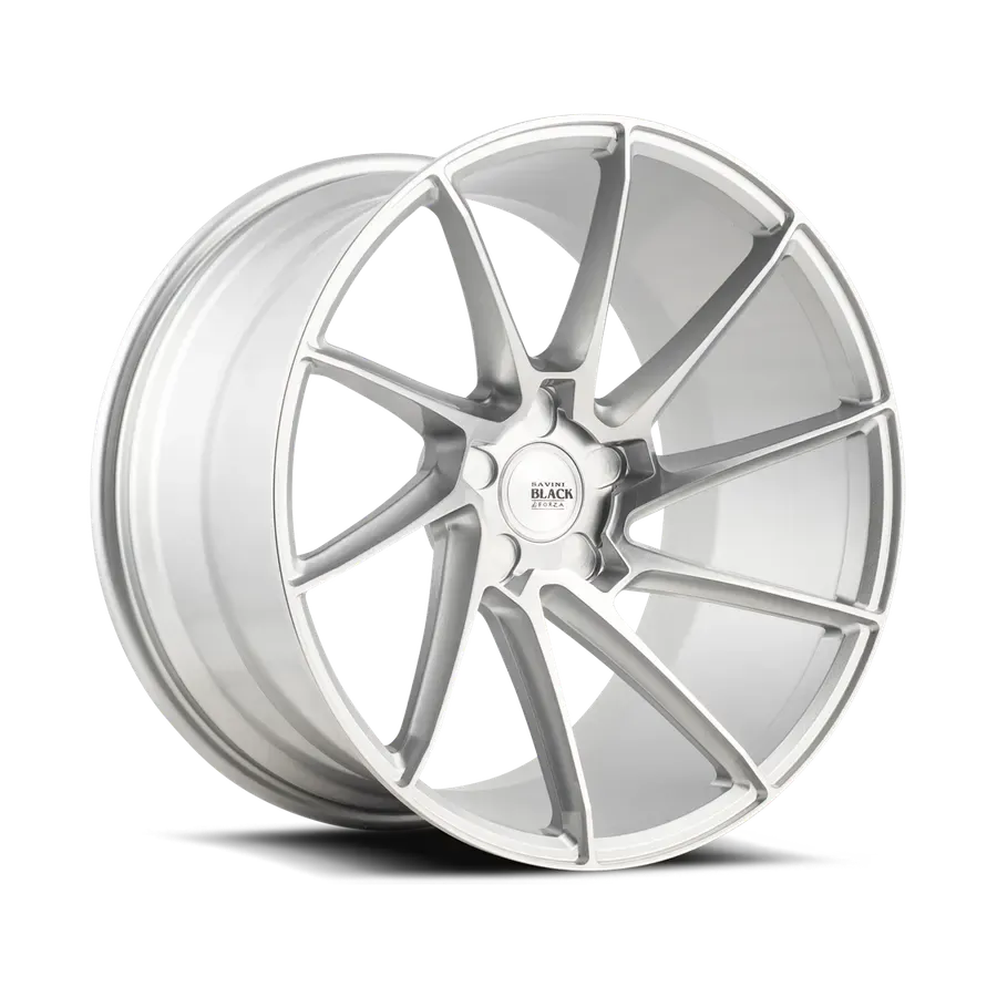 Savini Bm15 Brushed Silver wheel