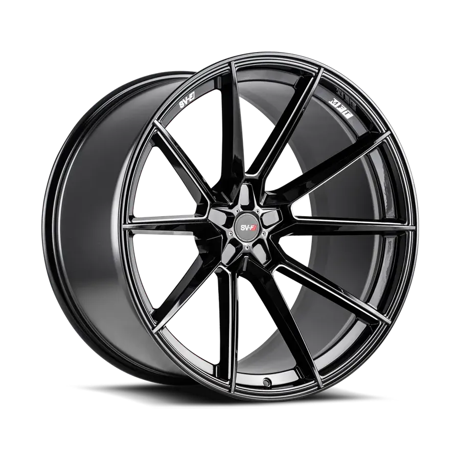 Savini Svf Gloss Black / Milled wheel