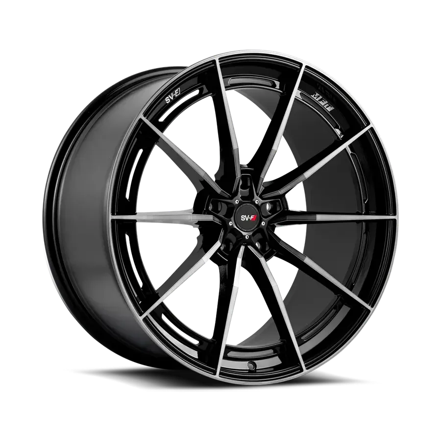 Savini Svf Gloss Black With Double Dark Tint wheel