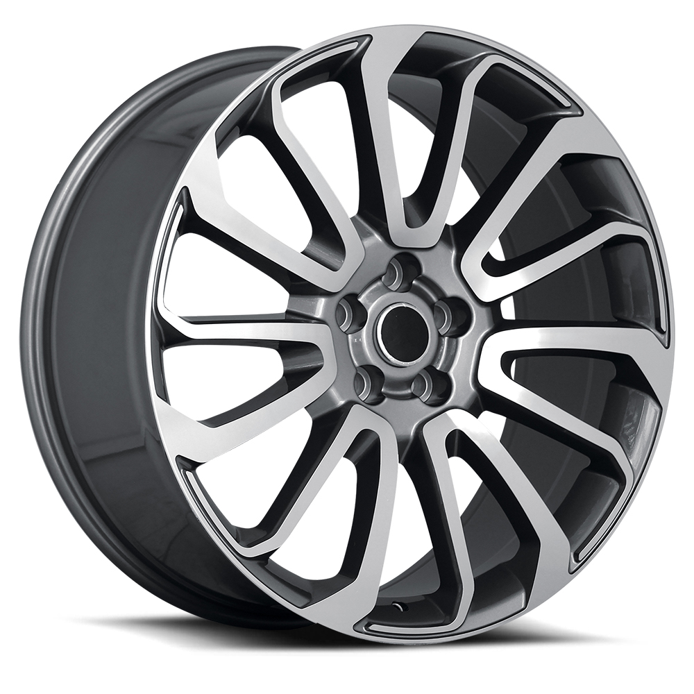 Autobahn Lr 1405 WTD-AUTOBAHN-LR-1405-20-GUNMETAL-MACHINED - 20x9 / +35mm / 5X112/5X114.3/5X120 / Gunmetal Machined