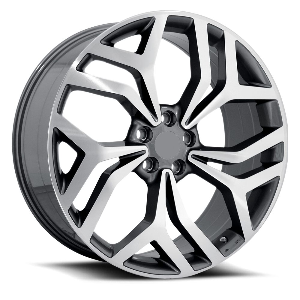Autobahn Lr 5316 WTD-AUTOBAHN-LR-5316-20-GUNMETAL-MACHINED - 20x9 / +35mm / 5X112/5X114.3/5X120 / Gunmetal Machined
