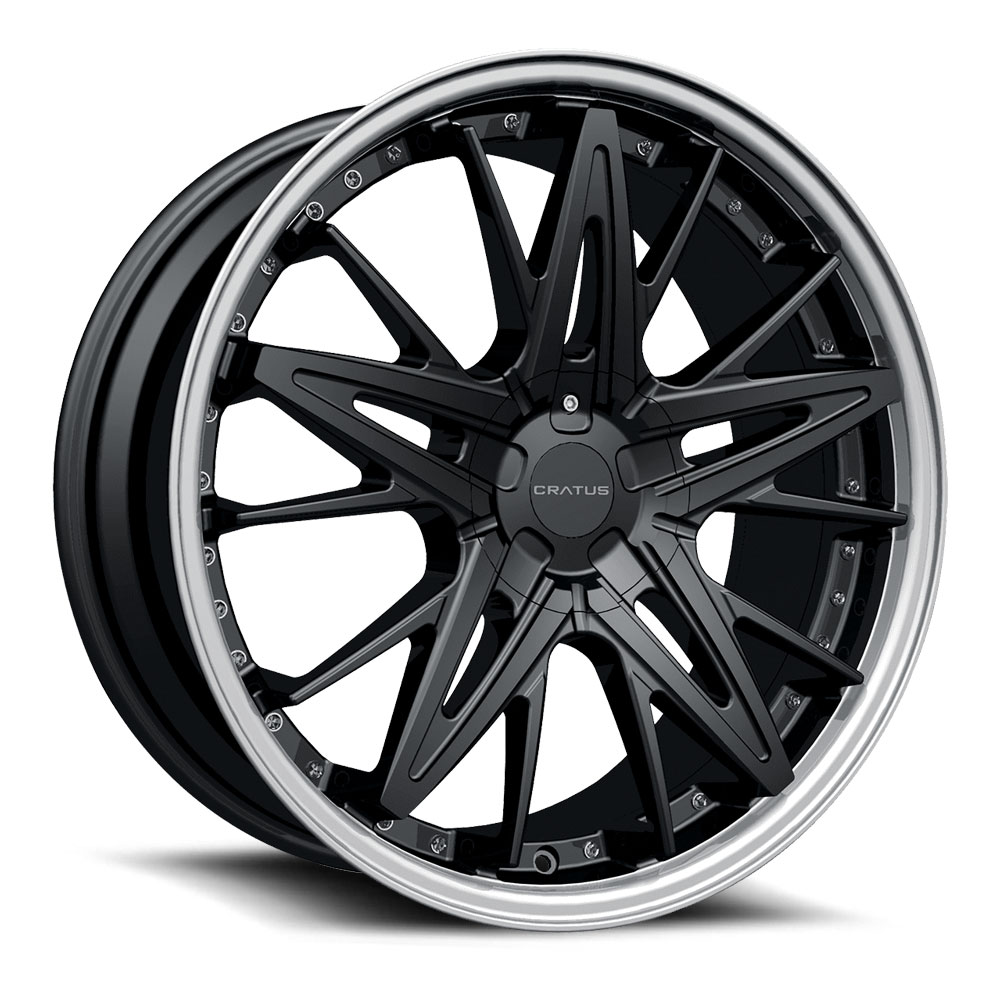 Cratus Cr103 WTD-CRATUS-CR103-20-MACHINED - 20x9 / +35mm / 5X112/5X114.3/5X120 / Machined