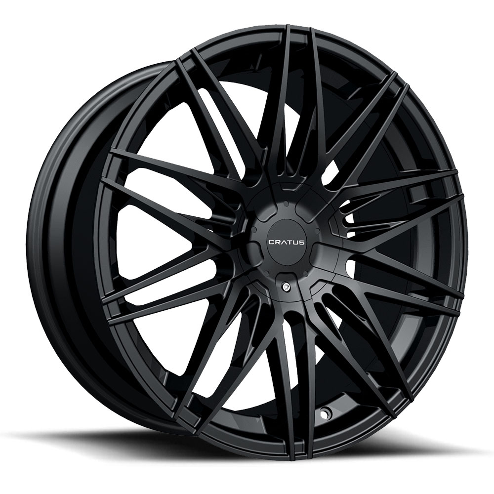 Cratus Cr104 WTD-CRATUS-CR104-22-GLOSS-BLACK - 22x9 / +35mm / 5X112/5X114.3/5X120 / Gloss Black