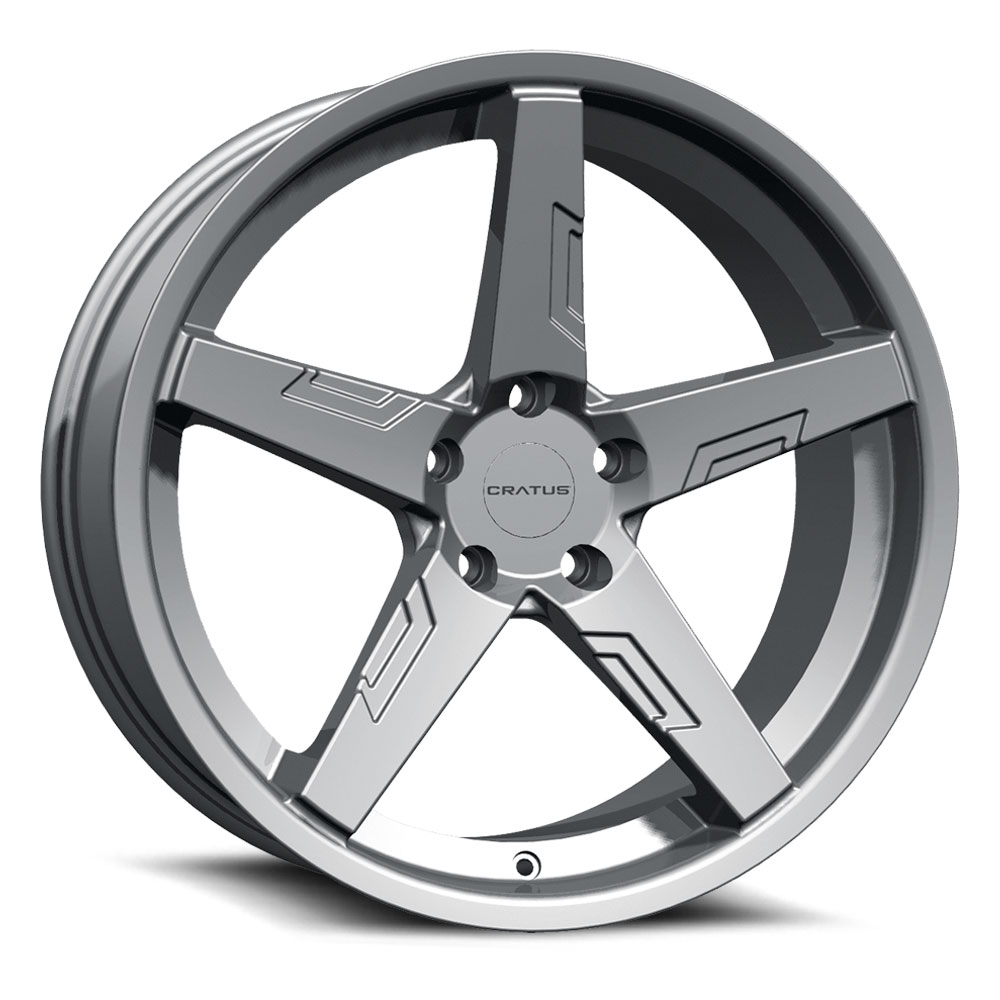 Cratus Cr107 WTD-CRATUS-CR107-20-GUNMETAL - 20x9 / +35mm / 5X112/5X114.3/5X120 / Gunmetal