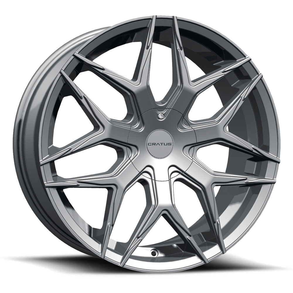 Cratus Cr108 WTD-CRATUS-CR108-20-GUNMETAL - 20x9 / +35mm / 5X112/5X114.3/5X120 / Gunmetal