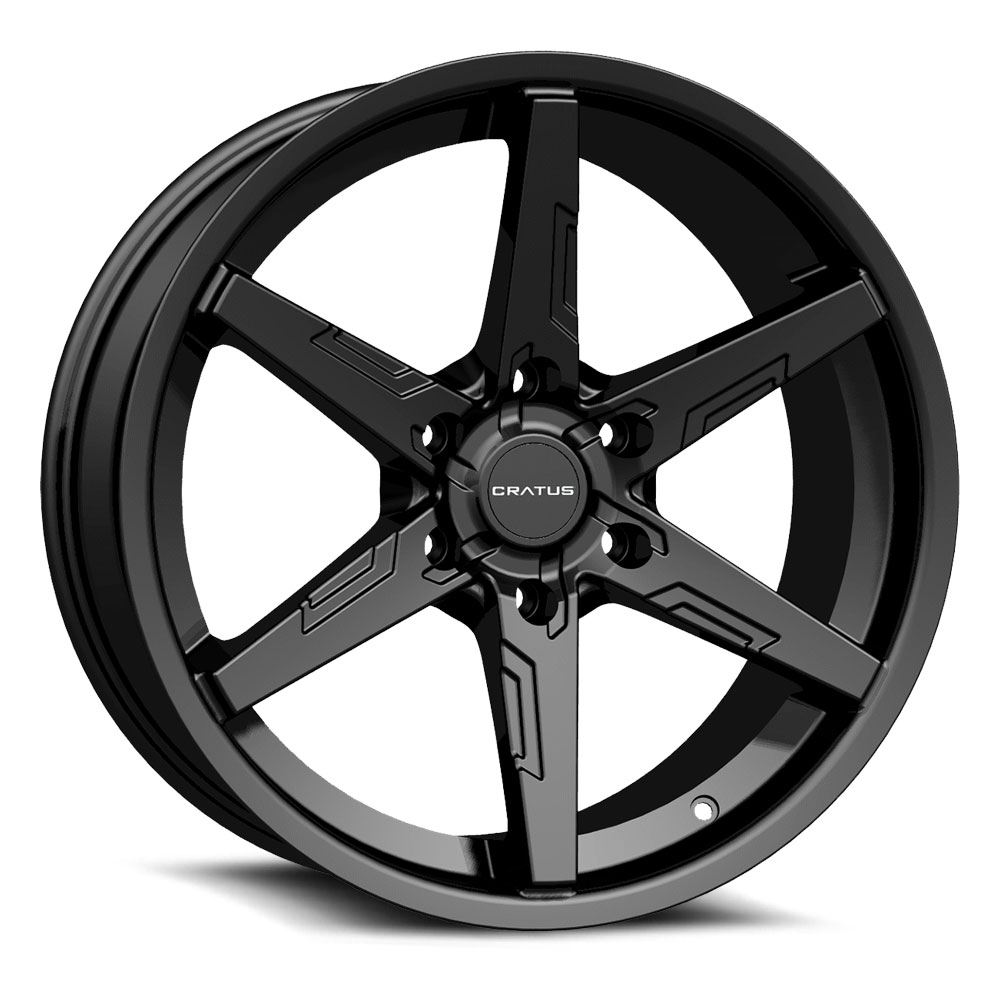 Cratus Cr109 WTD-CRATUS-CR109-20-GLOSS-BLACK - 20x9 / +35mm / 5X112/5X114.3/5X120 / Gloss Black