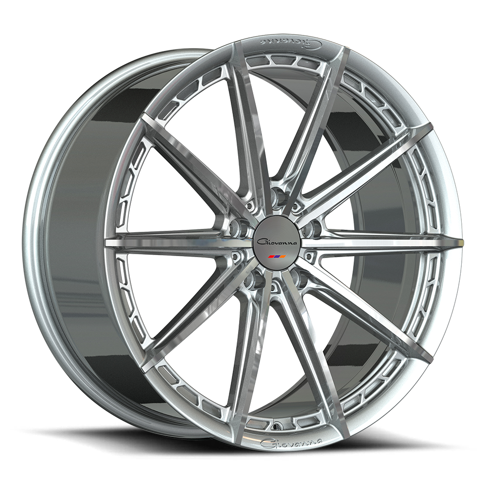 Giovanna Wheels Alesanna WTD-GIOVANNA-WHEELS-ALESANNA-20-SILVER - 20x9 / +35mm / 5X112/5X114.3/5X120 / Silver