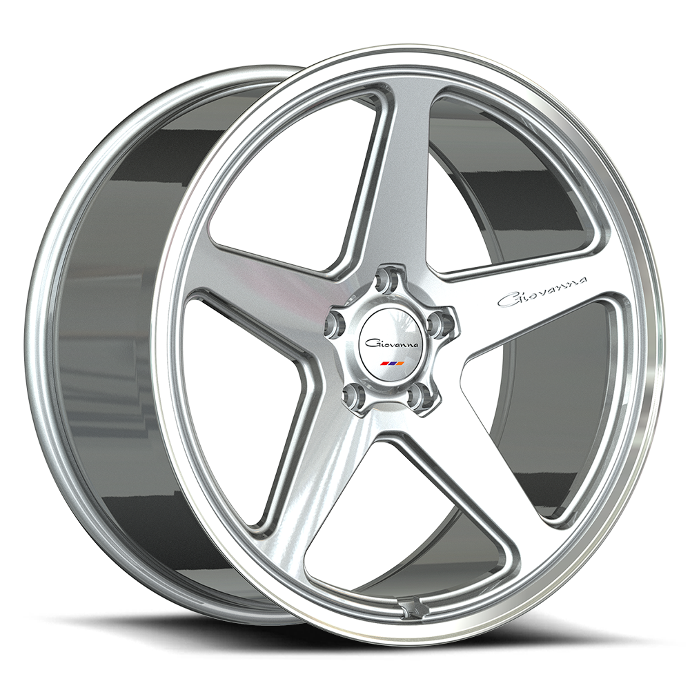 Giovanna Wheels Cinque WTD-GIOVANNA-WHEELS-CINQUE-20-SILVER - 20x9 / +35mm / 5X112/5X114.3/5X120 / Silver