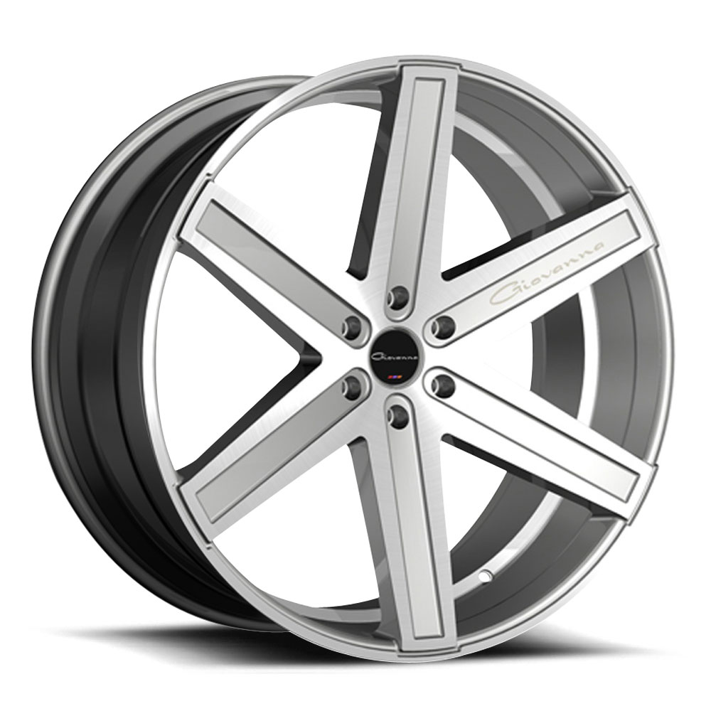 Giovanna Wheels Dramuno-6 WTD-GIOVANNA-WHEELS-DRAMUNO-6-20-SILVER - 20x9 / +35mm / 5X112/5X114.3/5X120 / Silver