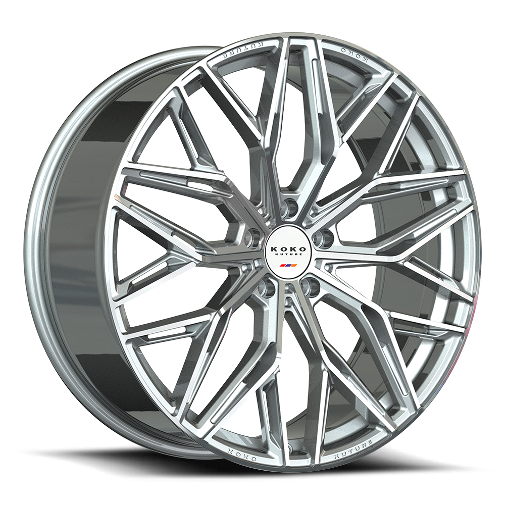 Koko Kuture Como WTD-KOKO-KUTURE-COMO-20-SILVER - 20x9 / +35mm / 5X112/5X114.3/5X120 / Silver