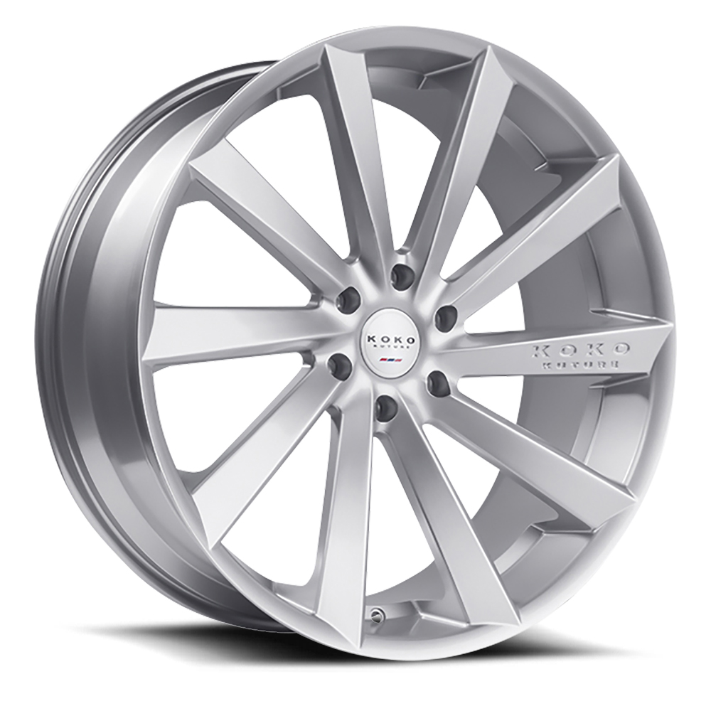 Koko Kuture Kapan WTD-KOKO-KUTURE-KAPAN-20-GLOSS-SILVER - 20x9 / +35mm / 5X112/5X114.3/5X120 / Gloss Silver