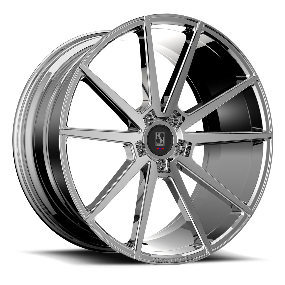 Koko Kuture Lemans WTD-KOKO-KUTURE-LEMANS-20-CHROME - 20x9 / +35mm / 5X112/5X114.3/5X120 / Chrome