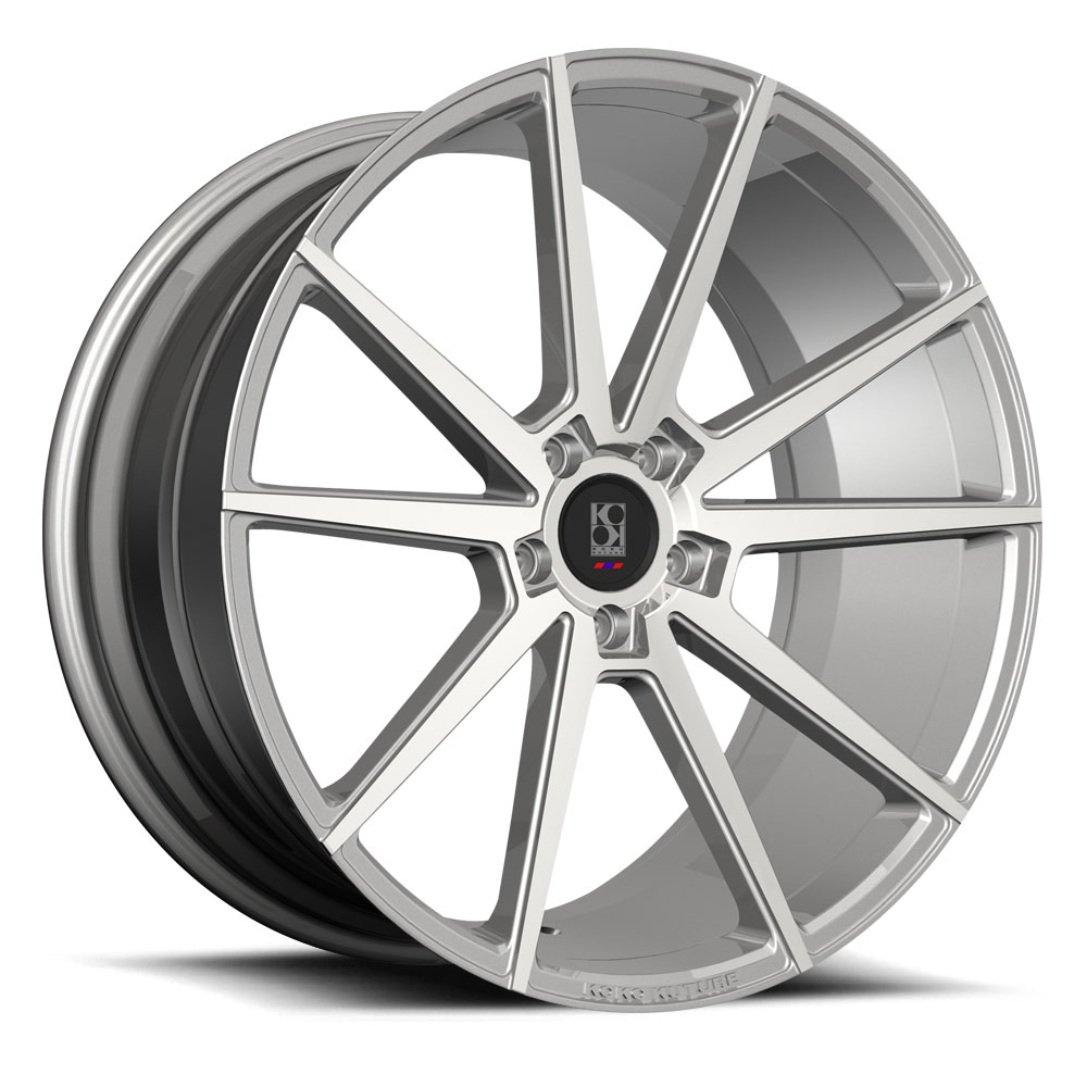 Koko Kuture Lemans WTD-KOKO-KUTURE-LEMANS-20-SILVER - 20x9 / +35mm / 5X112/5X114.3/5X120 / Silver