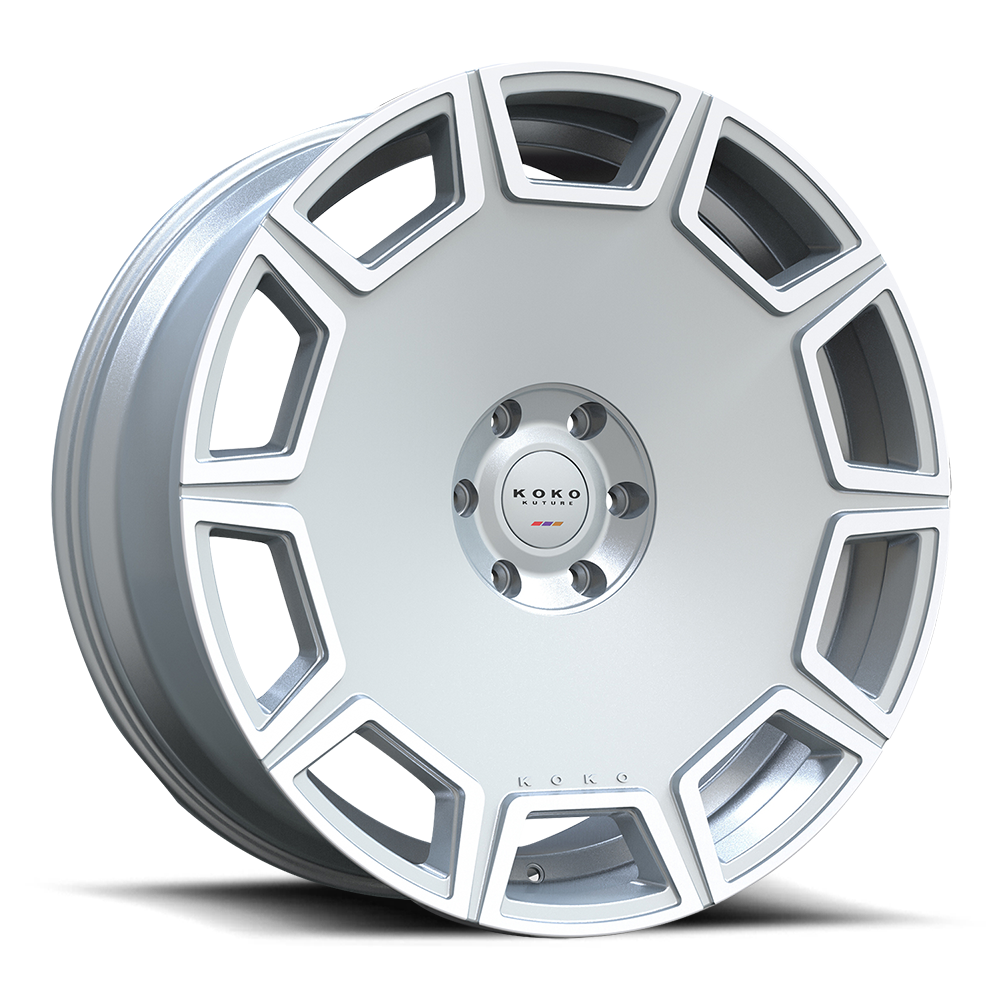 Koko Kuture Sicily WTD-KOKO-KUTURE-SICILY-20-SILVER - 20x9 / +35mm / 5X112/5X114.3/5X120 / Silver
