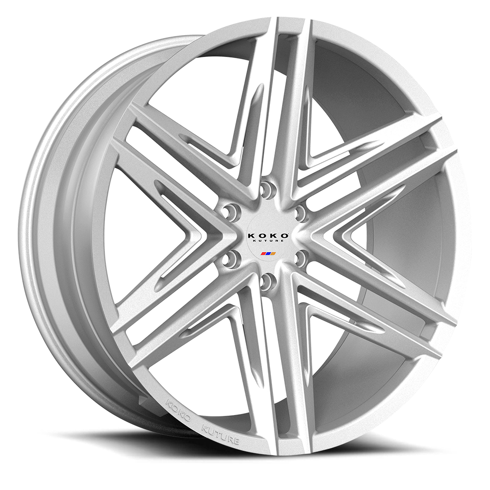Koko Kuture Vetse WTD-KOKO-KUTURE-VETSE-20-SILVER - 20x9 / +35mm / 5X112/5X114.3/5X120 / Silver