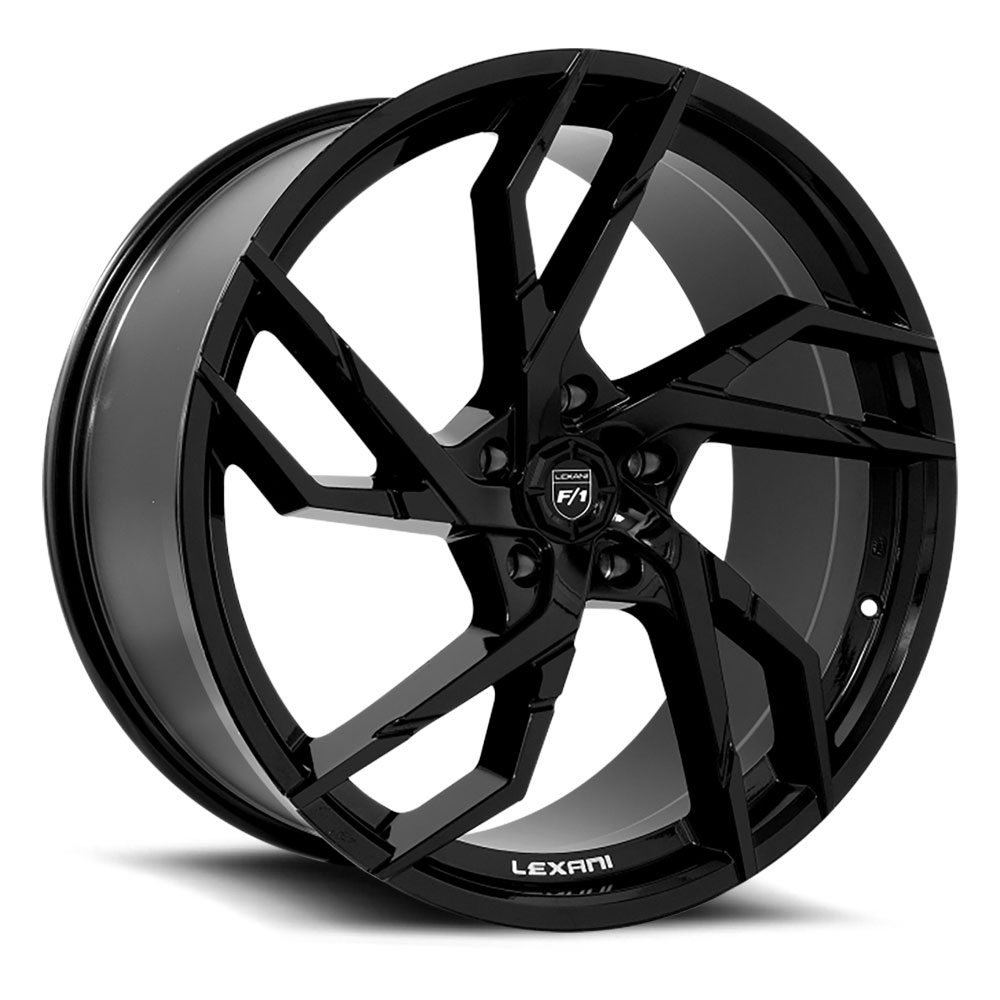 Lexani Cast Wheels Alpha WTD-LEXANI-CAST-WHEELS-ALPHA-20-BLACK - 20x9 / +35mm / 5X112/5X114.3/5X120 / Black