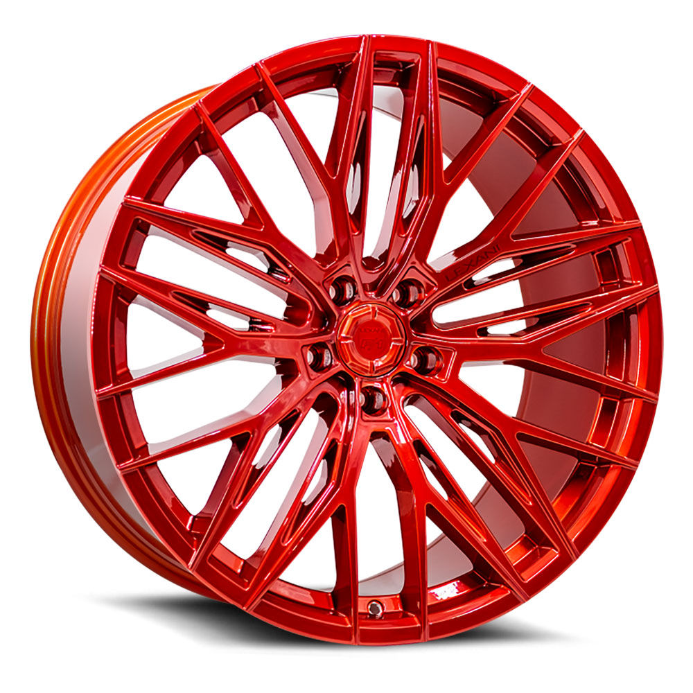 Lexani Cast Wheels Aries WTD-LEXANI-CAST-WHEELS-ARIES-20-CANDY-RED - 20x9 / +35mm / 5X112/5X114.3/5X120 / Candy Red