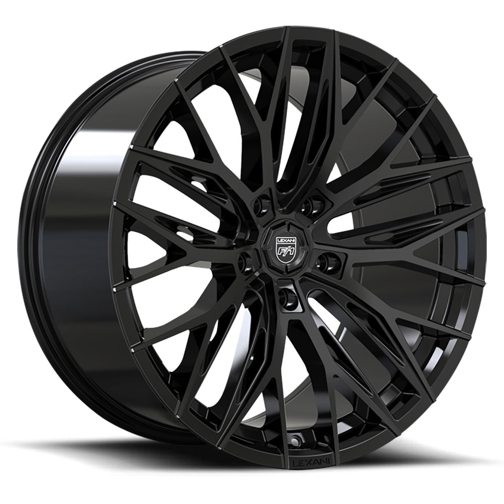 Lexani Cast Wheels Aries WTD-LEXANI-CAST-WHEELS-ARIES-22-GLOSS-BLACK - 22x9 / +35mm / 5X112/5X114.3/5X120 / Gloss Black