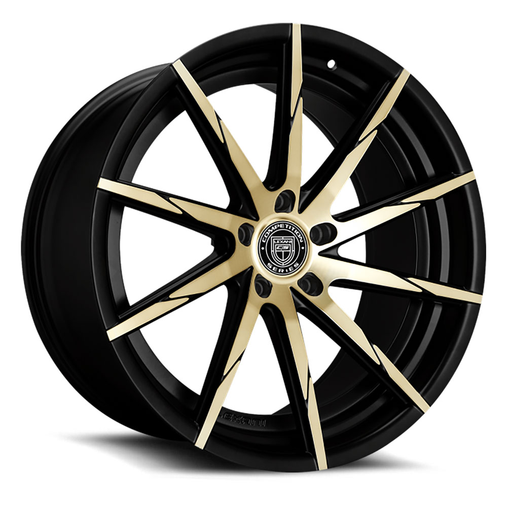 Lexani Cast Wheels Css-15 WTD-LEXANI-CAST-WHEELS-CSS-15-20-GLOSS-BLACK-WITH-BRONZE-FACE - 20x9 / +35mm / 5X112/5X114.3/5X120 / Gloss Black With Bronze Face