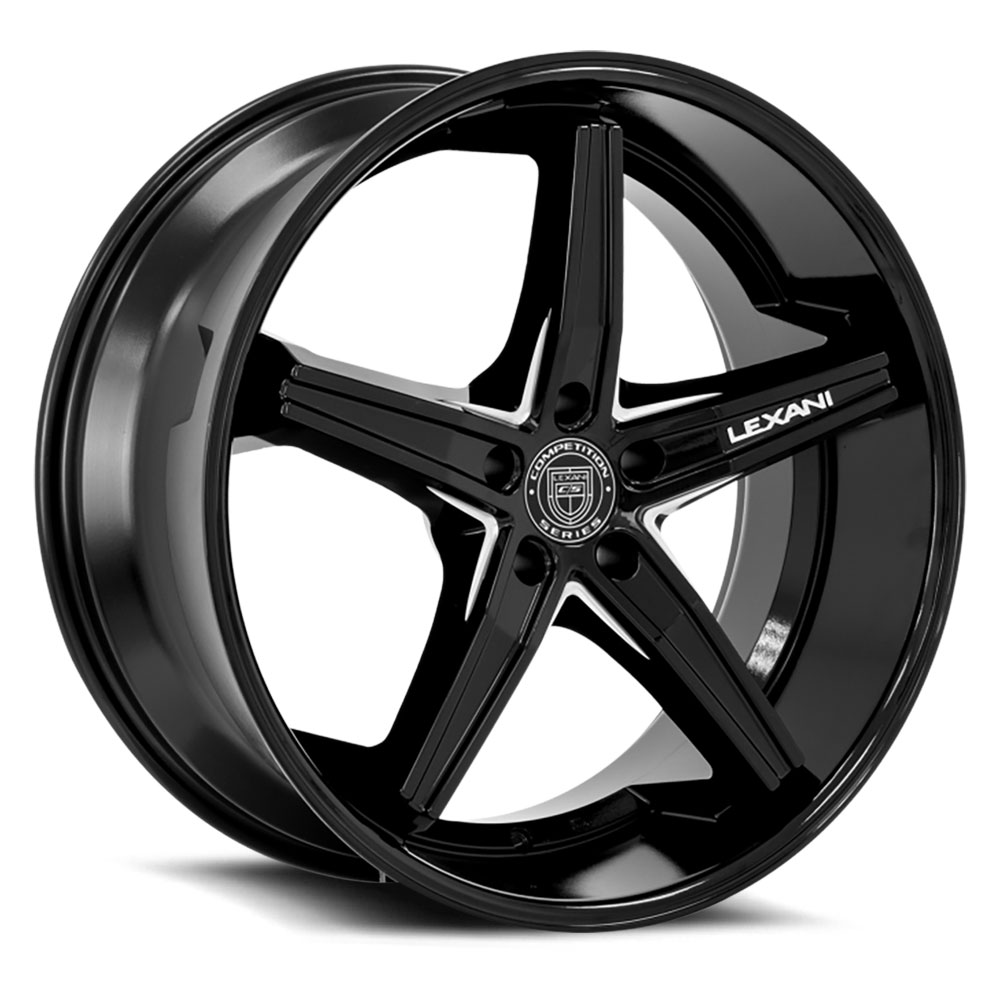 Lexani Cast Wheels Fiorano WTD-LEXANI-CAST-WHEELS-FIORANO-20-FULL-BLACK - 20x9 / +35mm / 5X112/5X114.3/5X120 / Full Black
