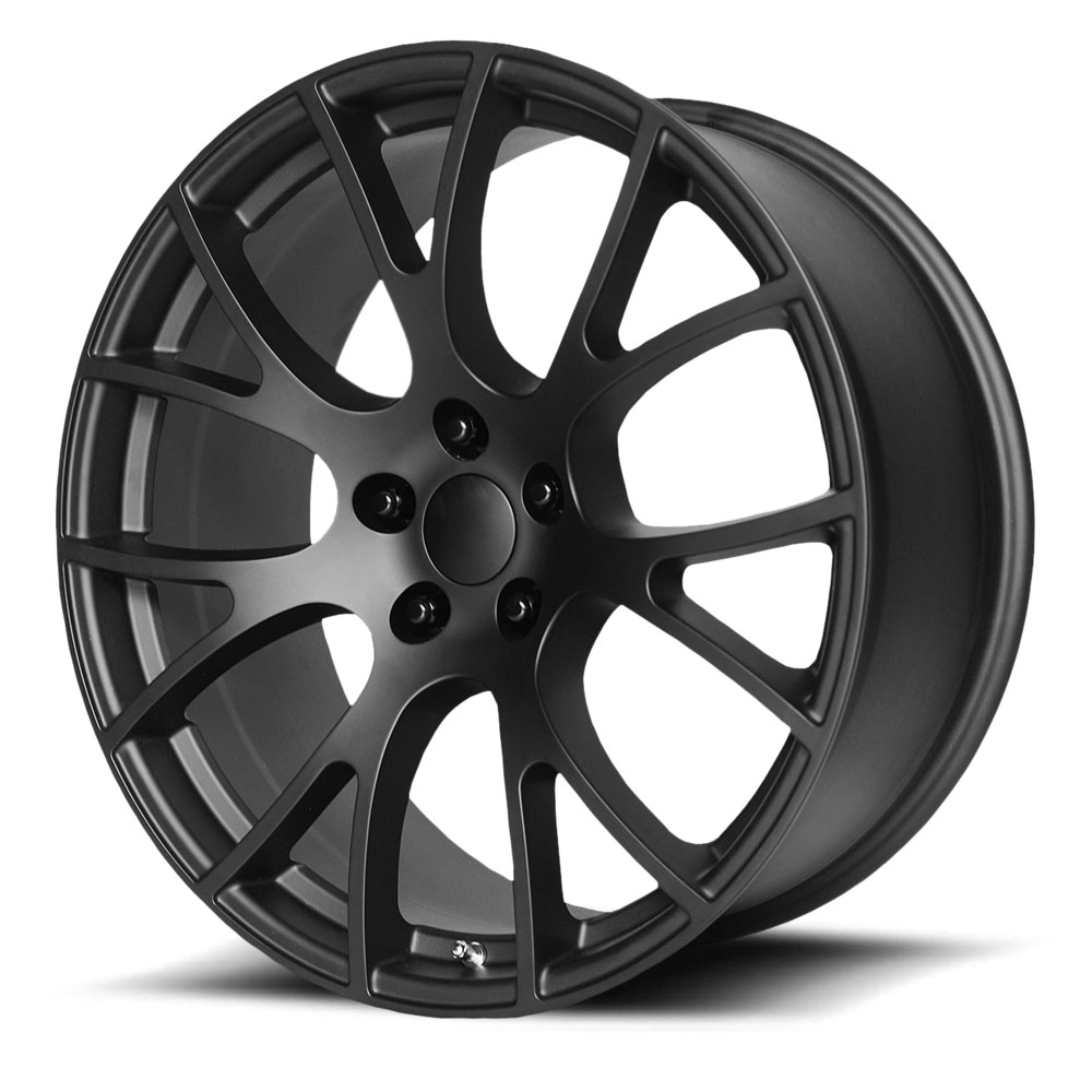 Oe Creations 161 WTD-OE-CREATIONS-161-22-MATTE-BLACK - 22x9 / +35mm / 5X112/5X114.3/5X120 / Matte Black