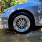 CP Performance Wheels 16×8 Silver/Machined 4×100 [+25mm] compatible with Honda Civic EK EG, Acura Integra, BMW E30, Mazda Miata