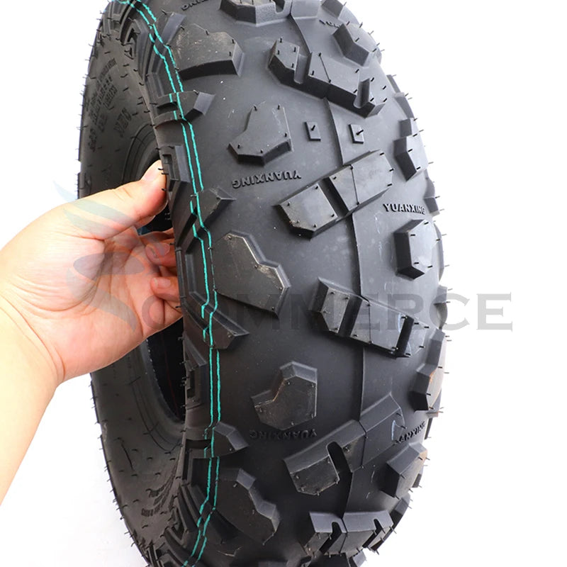 4 Pcs 8 inch Off-road Vacuum Tyre Front 19x7-8 Rear 18x9-8 Tubeless Tire For ATV Go Kart UTV Buggy Golf Cart Quad Bike Parts