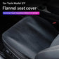 Seat Cover Cushion for Tesla Model 3 Y Flannel Anti-dirty Anti-kick White Black Special Custom Fit Model3 Interior Accessories