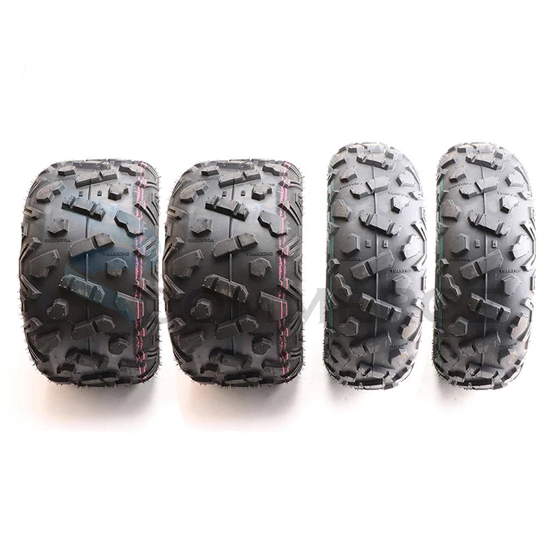 4 Pcs 8 inch Off-road Vacuum Tyre Front 19x7-8 Rear 18x9-8 Tubeless Tire For ATV Go Kart UTV Buggy Golf Cart Quad Bike Parts