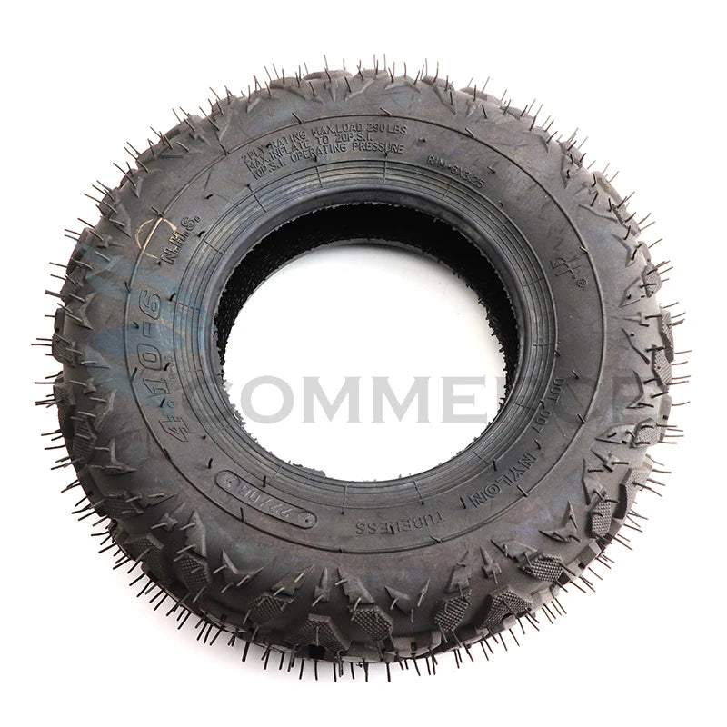 6 inch off-road vacuum Tyre Front 4.10-6 Rear 13x5.00-6 Tubeless tire For ATV Go Kart Lawn mower snow plow golf cart Quad Bike