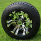 Golf Cart Wheels and 205/50-10 DOT Low Profile Golf Cart Tires Combo-SET OF 4
