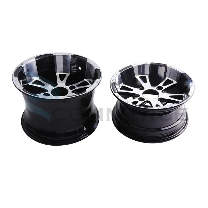 4 Pcs 12 inch Aluminum Alloy Front /Rear Wheel Hub 12x6 12x8 Rim For 150cc-300cc ATV Go kart UTV Buggy Golf Cart Quad Bike Parts