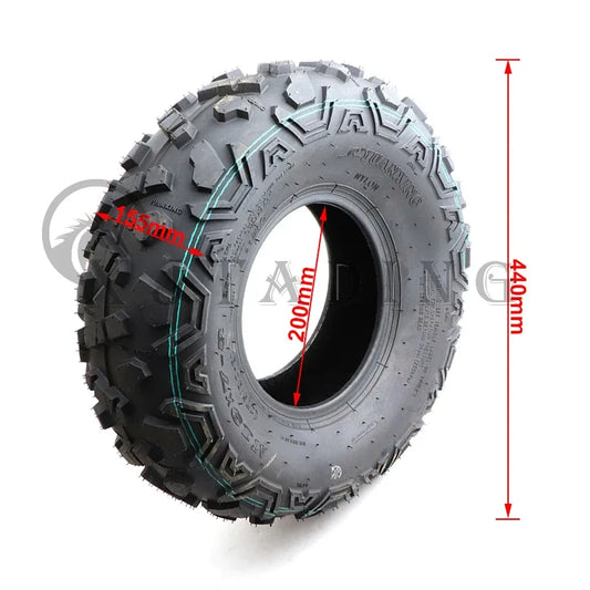 High quality 175/80-8 Vacuum Tyre 19x7-8 Tubeless Tire Fit For China ATV Go kart Buggy Golf Cart  Quad Bike 8 inch wheel Parts