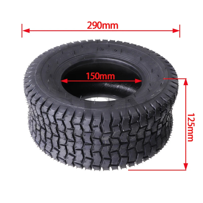 12x5.00-6 Tubeless Tire Wear-resistant 12 inch 4PR Vacuum Tyre For ATV Golf Cart Lawn Mower Agricultural Snow Sweeper Wheel